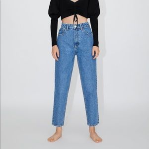 Zara TRF Mom Jeans Sz 8
